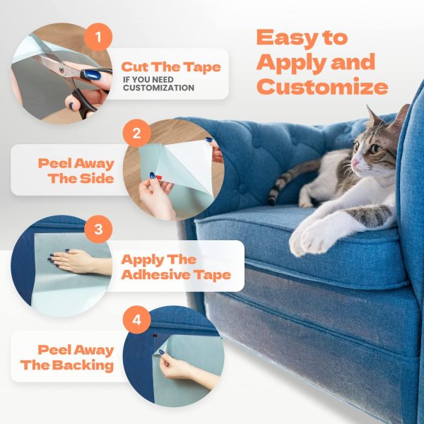 This Tape Stops The Cat From Scratching Up Your Furniture